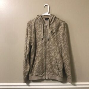 Under Armour Coldgear Camo Full Zip Hoodie